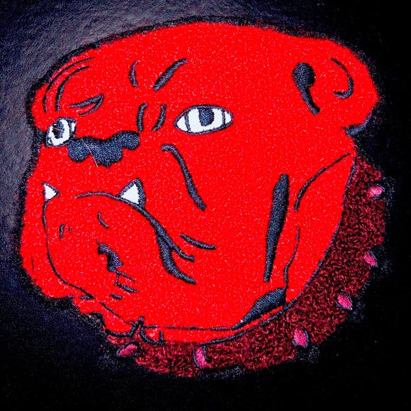 Polo RL Red Bulldog Patch